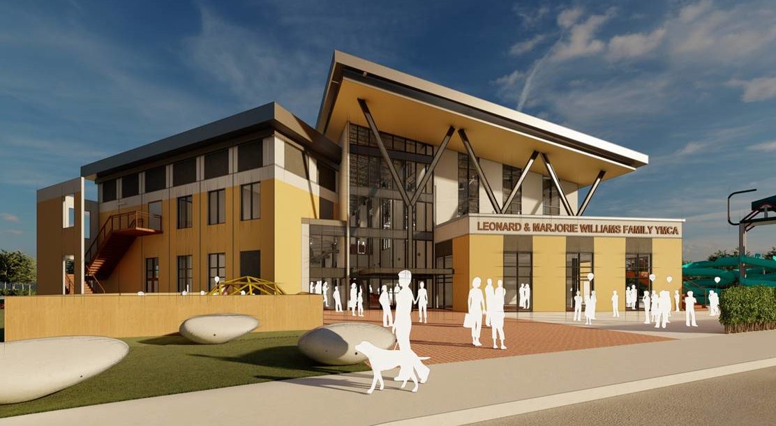 Leonard and Marjorie Williams Family YMCA Rendering