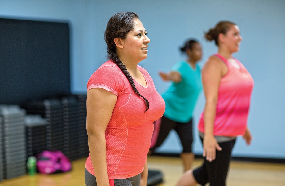 Women in a Group Ex Class