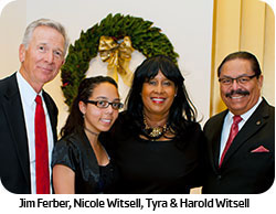 Jim Ferber, Nicole Witsell, Tyra & Harold Witsell