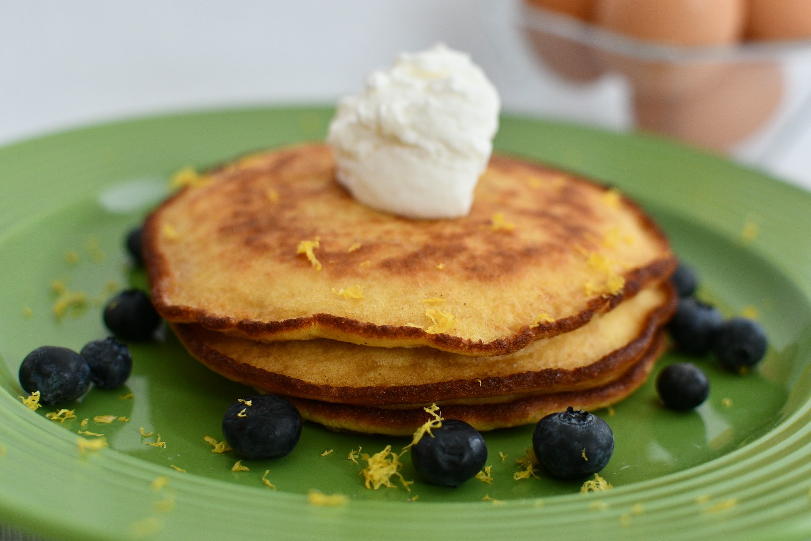 Lemon Ricotta Pancakes