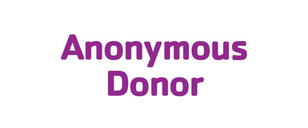 Anonymous Donor