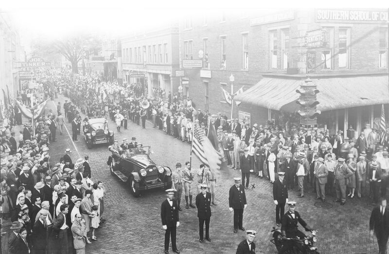 Parade Led by James Giles