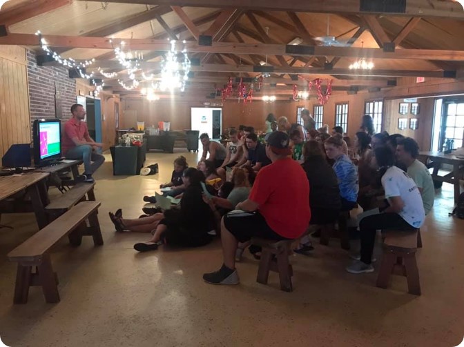 DIG Committee at Camp Wewa for LGBTQIA Training