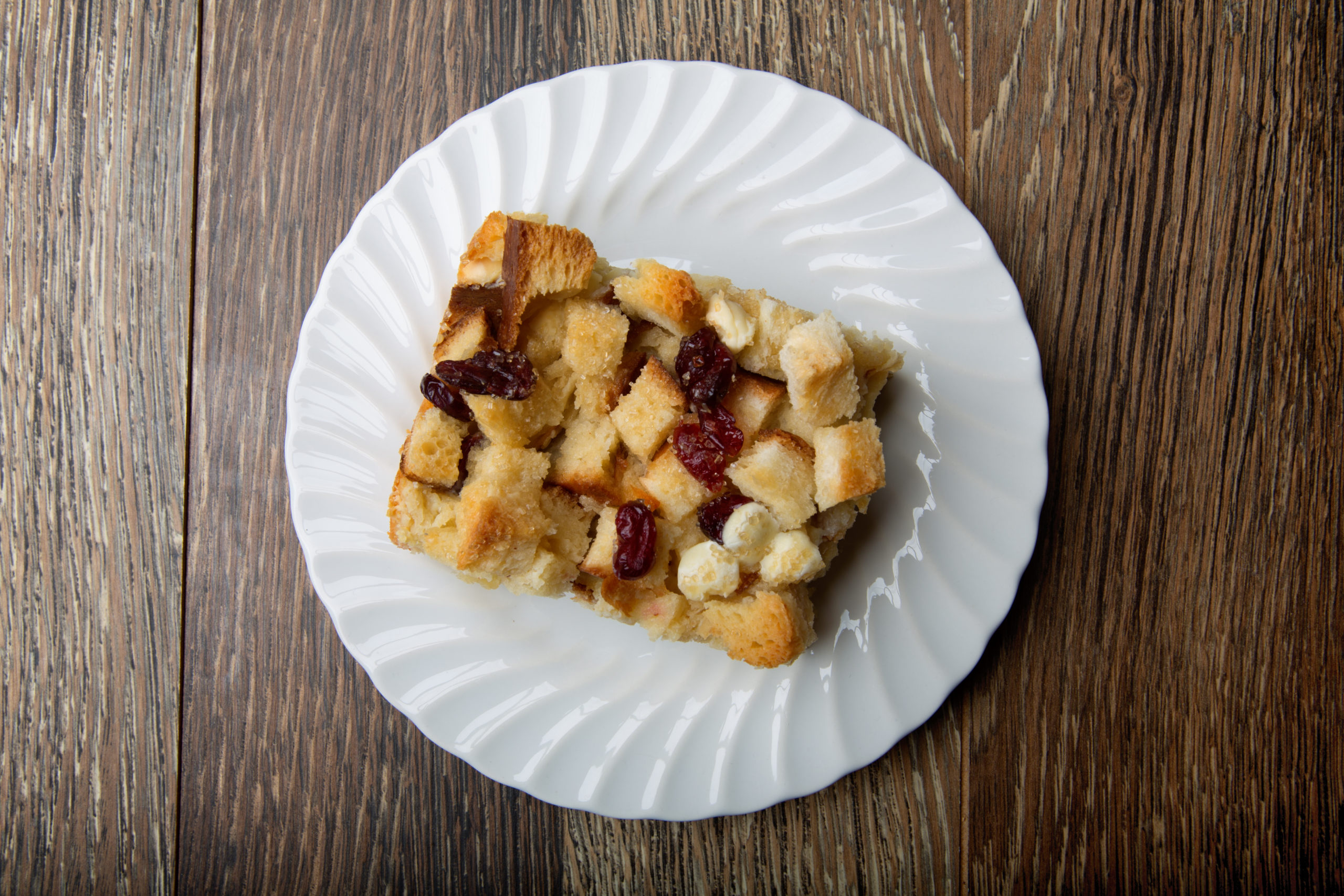 Cranberry Orange Bread Pudding