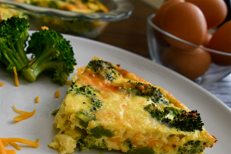 Crustless Broccoli and Cheese Quiche - YMCA of Central Florida