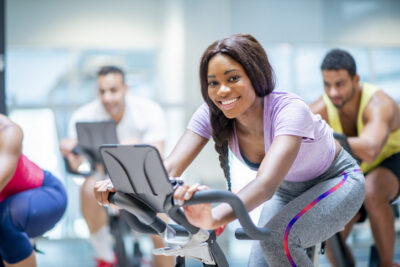 Group exercise cycle classes