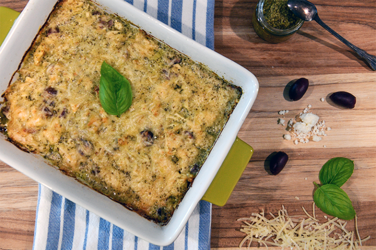 Pesto Chicken Casserole YMCA of Central Florida