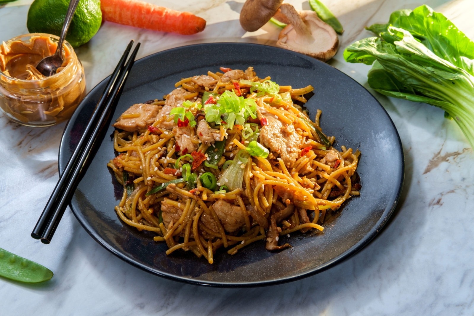 Thai Peanut Noodles with Chicken YMCA of Central Florida