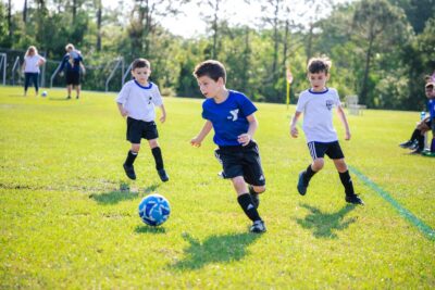 Youth soccer clinics consist of individualized and group structured training and drills that is lead by qualified coaches.