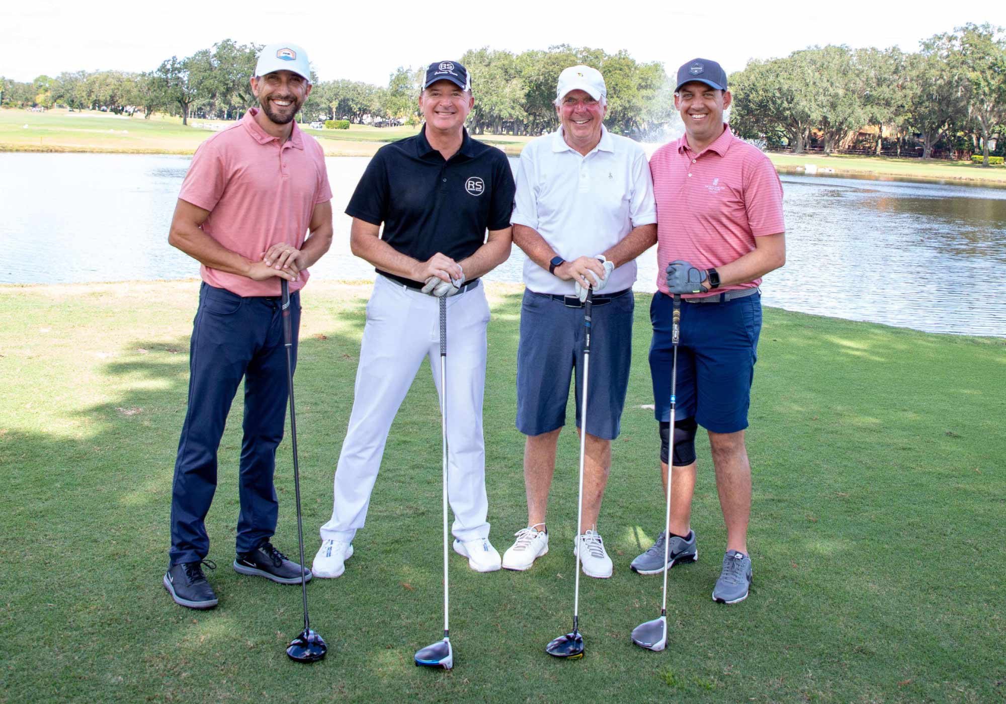 Image of golf foursome at Orange Tree Golf Club