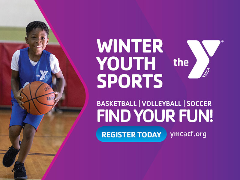 Winter Youth Sports Registration Open for Basketball, Volleyball, Soccer