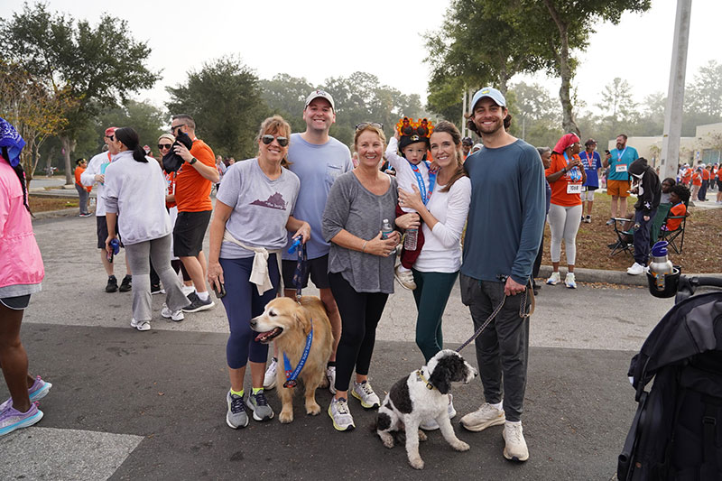 Frank DeLuca YMCA Turkey Trot participants