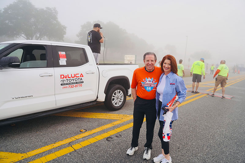 Frank DeLuca YMCA Turkey Trot participants