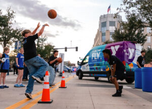 YMCA's Y on the Fly mobile P.E. program in Orlando