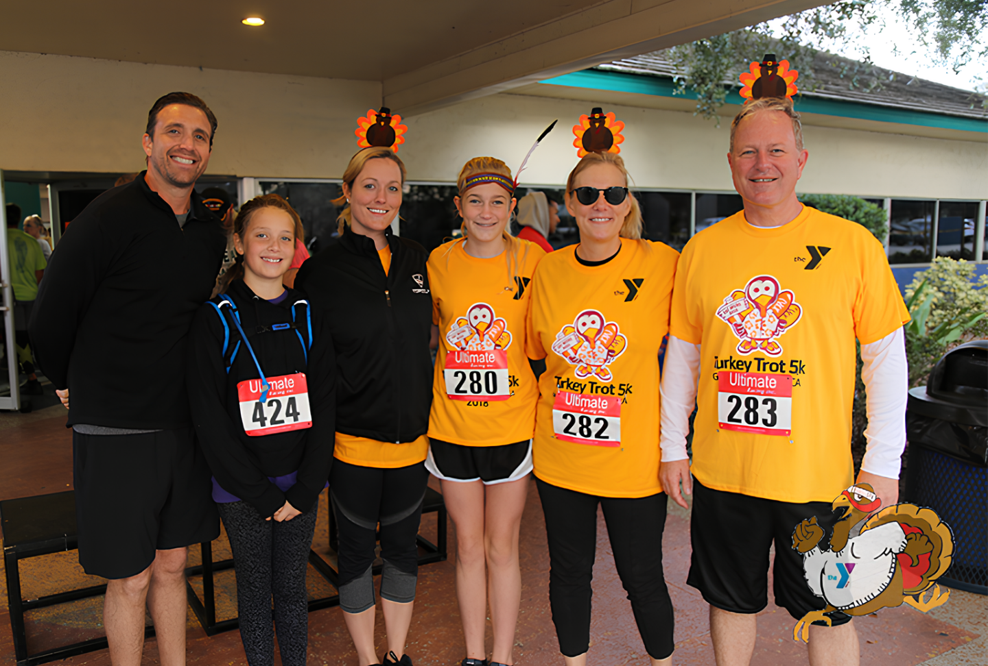 Golden Triangle YMCA annual Thanksgiving Day Turkey Trot community event
