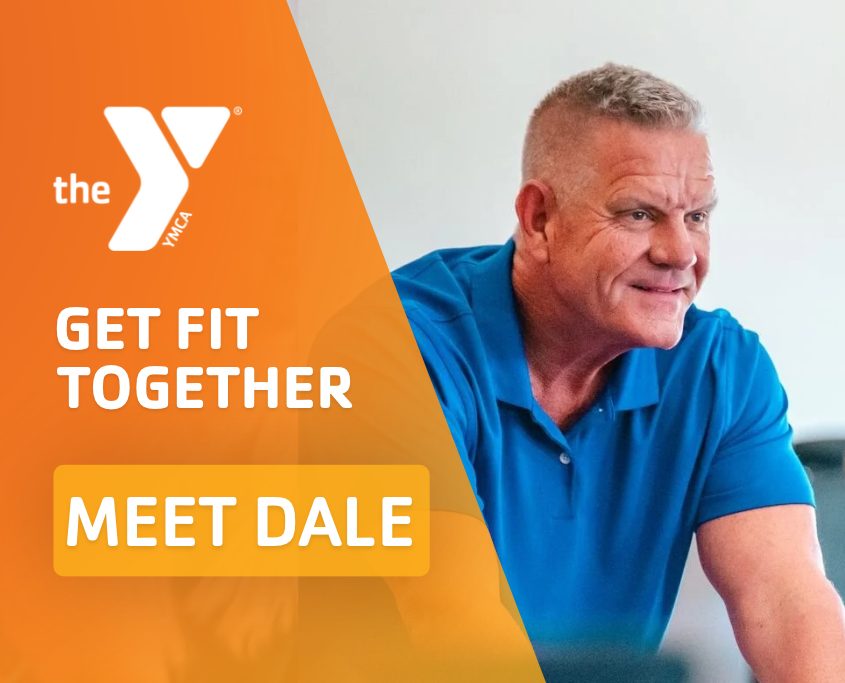 YMCA Group Exercise instructor Dale leading a cycling class at the YMCA of Central Florida.