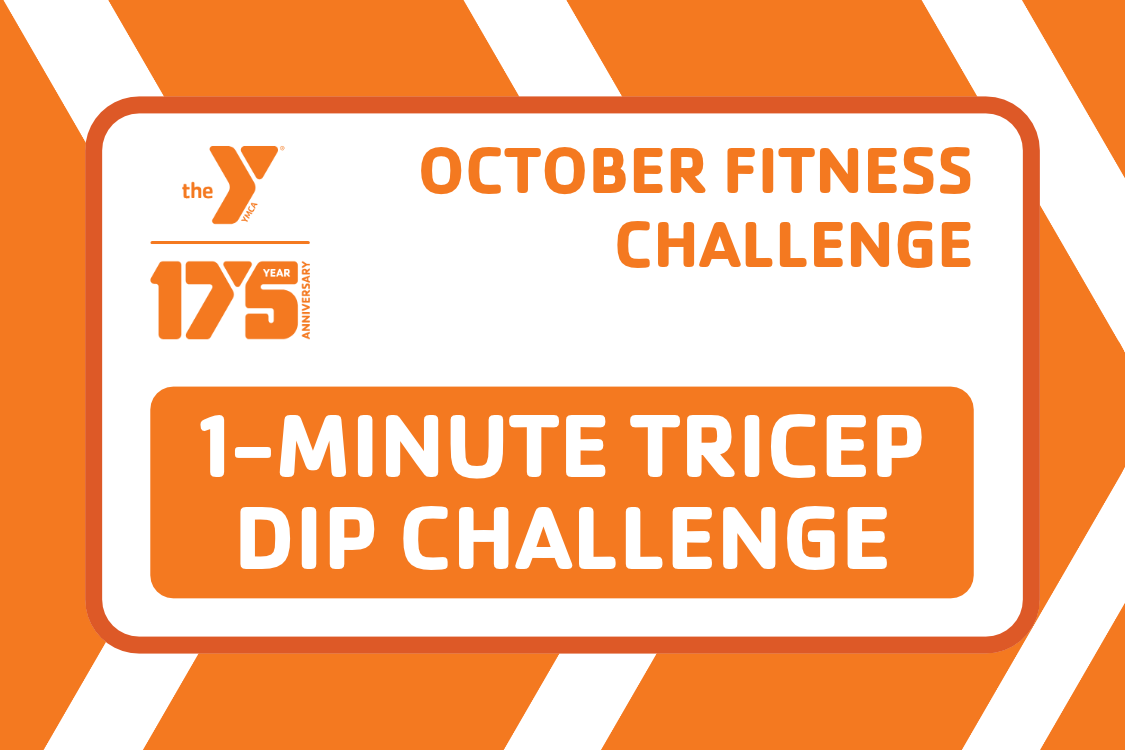October Fitness Challenge: 1-Minute Tricep Dip Challenge